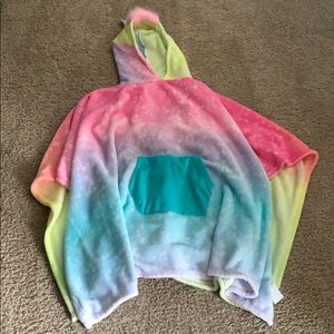 Children’s Unicorn Poncho